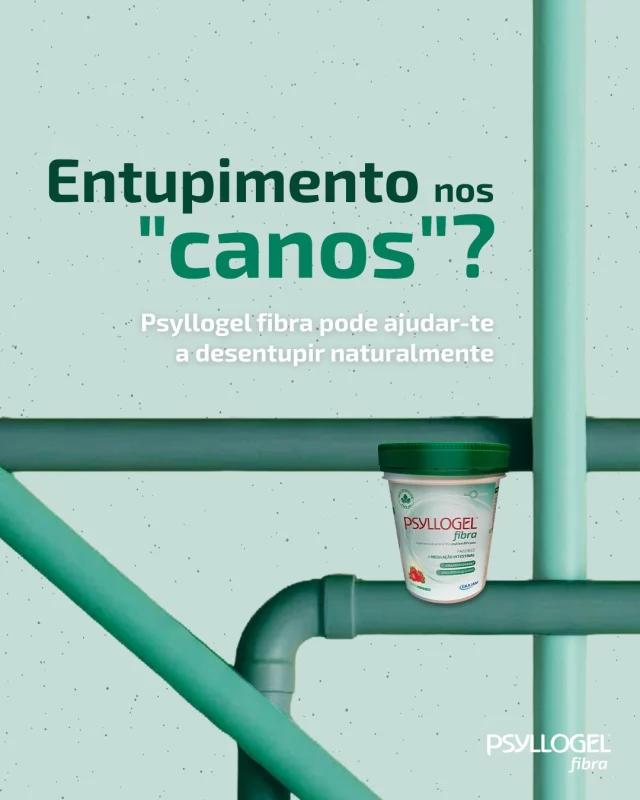 É possível que os teus "canos" precisem de mais fibra. 😬 Mas não te preocupes. Com Psyllogel fibra*, podes recuperar a regulação do trânsito intestinal de forma natural e até saborosa! Disponível em sabores neutro, morango ou laranja sanguínea. 🍓🍊

Psyllogel® fibra é um suplemento alimentar. Os suplementos alimentares não devem ser utilizados como substitutos de um regime alimentar equilibrado e de um modo de vida saudável. Mantenha fora da vista e do alcance das crianças. Não exceder a toma diária recomendada.

*Graças à presença de Psyllium, que contribui para a regulação do trânsito intestinal e para o volume e a consistência normais das fezes.
