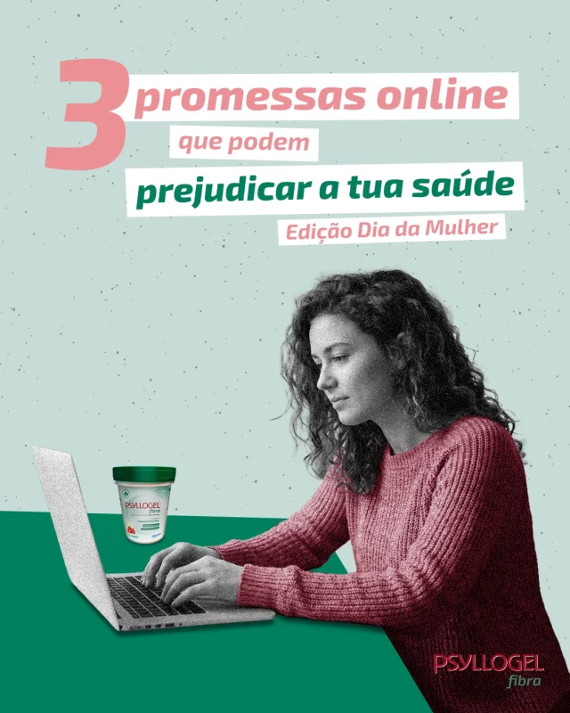 As redes sociais estão cheias de "soluções milagrosas", mas nem tudo o que brilha é ouro (ou fibra!). Swipe para descobrires os mitos mais perigosos sobre saúde intestinal feminina.
Este Dia da Mulher, escolhe informação credível e cuida de ti com ciência, não com trends.