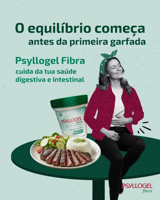 Experimenta tomar Psyllogel Fibra antes das refeições e vê a diferença que faz! O Psyllium presente em Psyllogel Fibra não ajuda apenas com a regulação intestinal: é um aliado poderoso para abrandar a absorção de hidratos de carbono e manter os picos de fome sob controlo. 😋

Os suplementos alimentares não devem ser utilizados como substitutos de um regime alimentar equilibrado e de um modo de vida saudável.
Mantenha fora da vista e do alcance das crianças. Não exceder a toma diária recomendada.