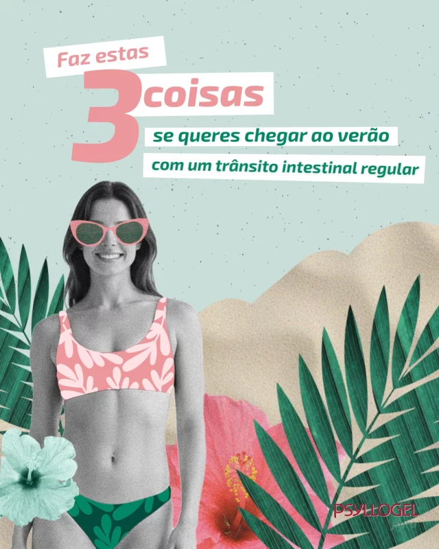 Há 3 coisas que fazem toda a diferença na regulação do trânsito intestinal, e que vão ajudar-te a manter uma barriga mais lisa no dia a dia e a tempo do verão! Faz swipe pelas nossas dicas. ☺️

Os suplementos alimentares não devem ser utilizados como substitutos de um regime alimentar equilibrado e de um modo de vida saudável.
Mantenha fora da vista e do alcance das crianças. Não exceder a toma diária recomendada.