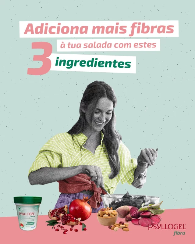 Salada é aquela refeição prática que podes levar para qualquer viagem, mas sabes que fontes de fibra podes adicionar para que fique mais deliciosa e nutritiva? 🤔

Desliza para conheceres as nossas sugestões e levares o teu bem-estar digestivo contigo seja qual for o destino. 😉🥗

.
.
.
Psyllogel® fibra é um suplemento alimentar. Os suplementos alimentares não devem ser utilizados como substitutos de um regime alimentar equilibrado e de um modo de vida saudável. Mantenha fora da vista e do alcance das crianças. Não exceder a toma diária recomendada. Tome pelo menos duas horas antes ou duas horas após a toma de medicamentos.