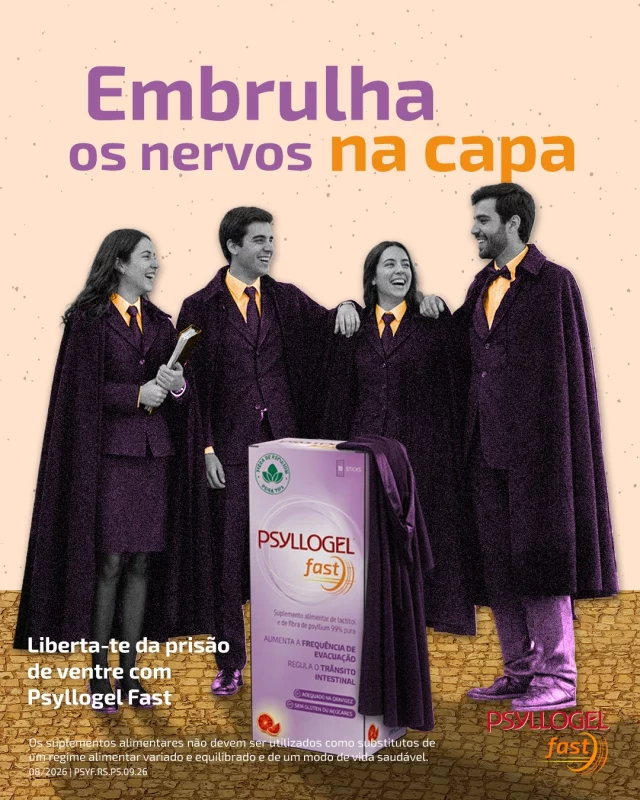 Acabaste de regressar à faculdade e a readaptação à rotina já dá sinais ao teu intestino? 🫠

Vira a página da prisão de ventre com Psyllogel Fast, o suplemento alimentar suave, e volta a desfrutar da leveza dos dias com os teus amigos. 🧡
.
.
.
Psyllogel® fast é um suplemento alimentar. Os suplementos alimentares não devem ser utilizados como substitutos de um regime alimentar equilibrado e de um modo de vida saudável. Mantenha fora da vista e do alcance das crianças. Não exceder a toma diária recomendada. Tome pelo menos duas horas antes ou duas horas após a toma de medicamentos.